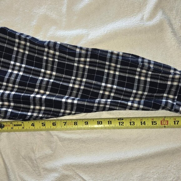 Timber Creek by WranglerPlaid Flannel Shirt Mens Blue & Gray Size XL Long Sleeve - Picture 11 of 11